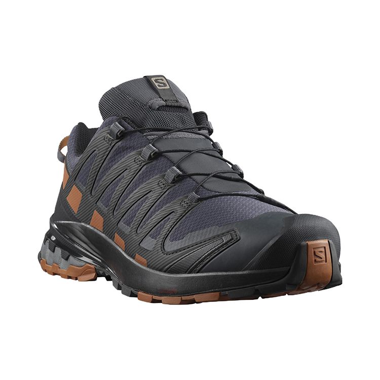 SALOMON XA Pro 3D V8 Wide Gore-Tex Hiking Shoes Men Sneakers Black Gray 409892