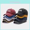 Spring Unisex Baseball Cap With Embroidered Letters And Sun Protection For Outdoor Sports