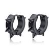 1Pair Personality Rivet Titanium Steel Punk Stud Earring Gothic Hoop Earrings Fashion Unisex Sharp Needle Ear Buckle