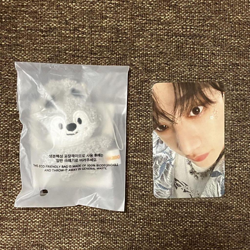[USED] Stray Kids skzoo keyring Wolfchan Bangchan