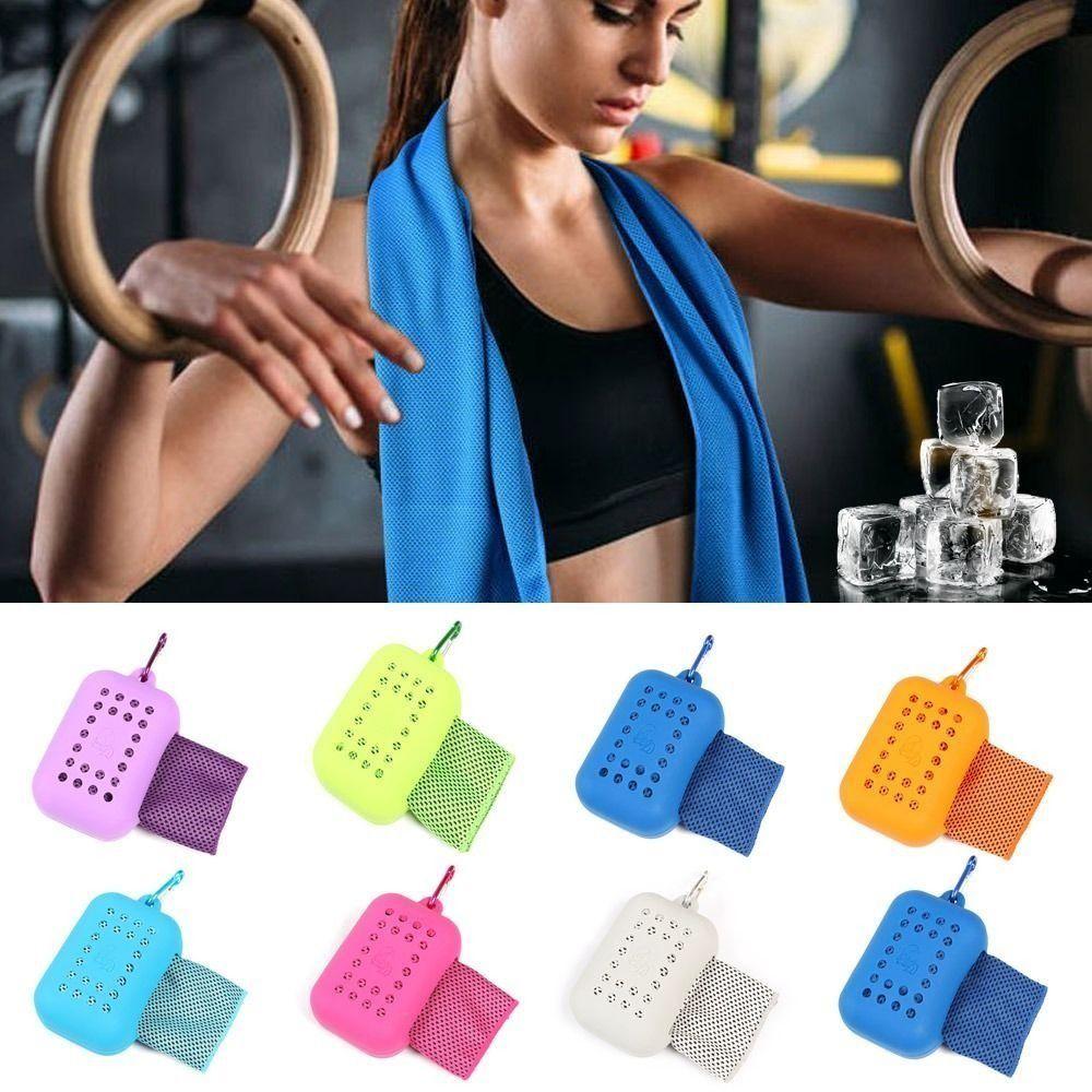 Silica Gel Quick Dry Towel Polyester Cold Towel Portable Ice Towel  Outdoor Activities