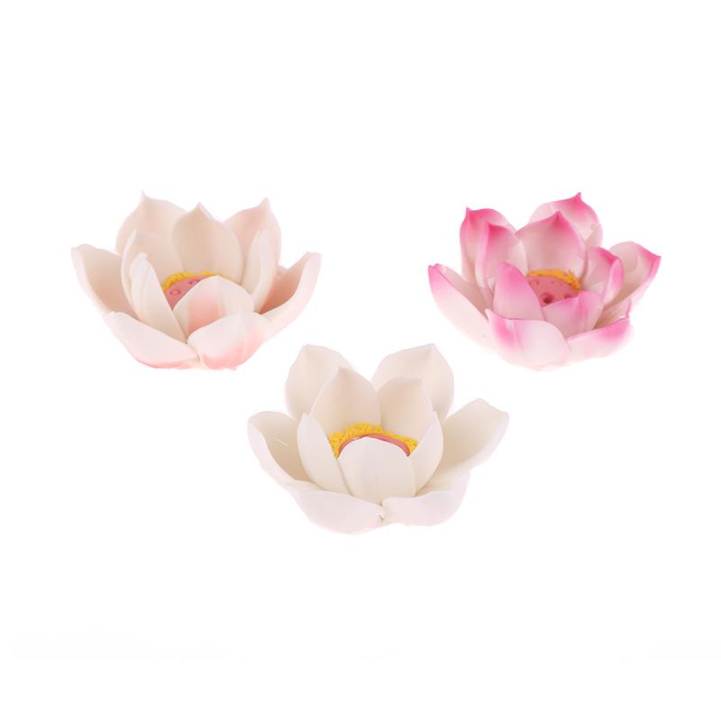 Ceramic Lotus Incense Burner Home Decor Incense Burner Stick Holder Buddhist Aromatherapy Incense Censer Use In Office Teahouse