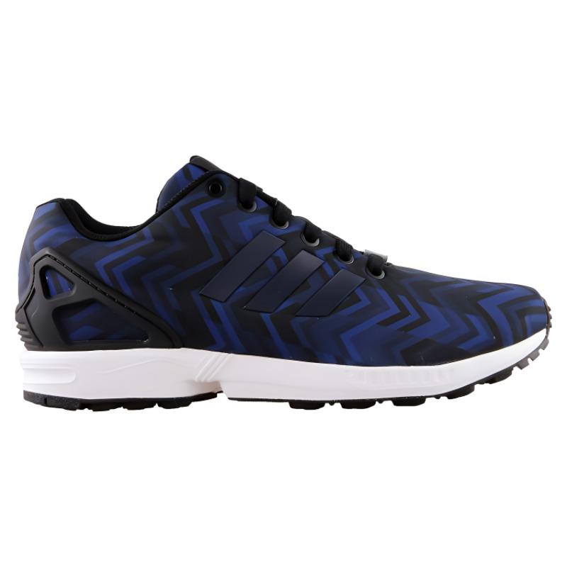 Adidas Originals ZX Flux Δέσιμο με Κορδόνια Στρογγυλή Μύτη Απορρόφηση Κραδασμών Αντιολισθητικά Ανθεκτικά στη Φθορά Χαμηλά Αθλητικά Παπούτσια για Τρέξιμο Ανδρικά Αθλητικά Παπούτσια Μπλε B25302