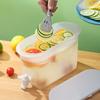 3.5L Refrigerator Cold Kettle With Faucet Lemonade Bottle Drinkware Kettle Pot Beverage Dispenser Cool Water Bucket Kitchen Tool