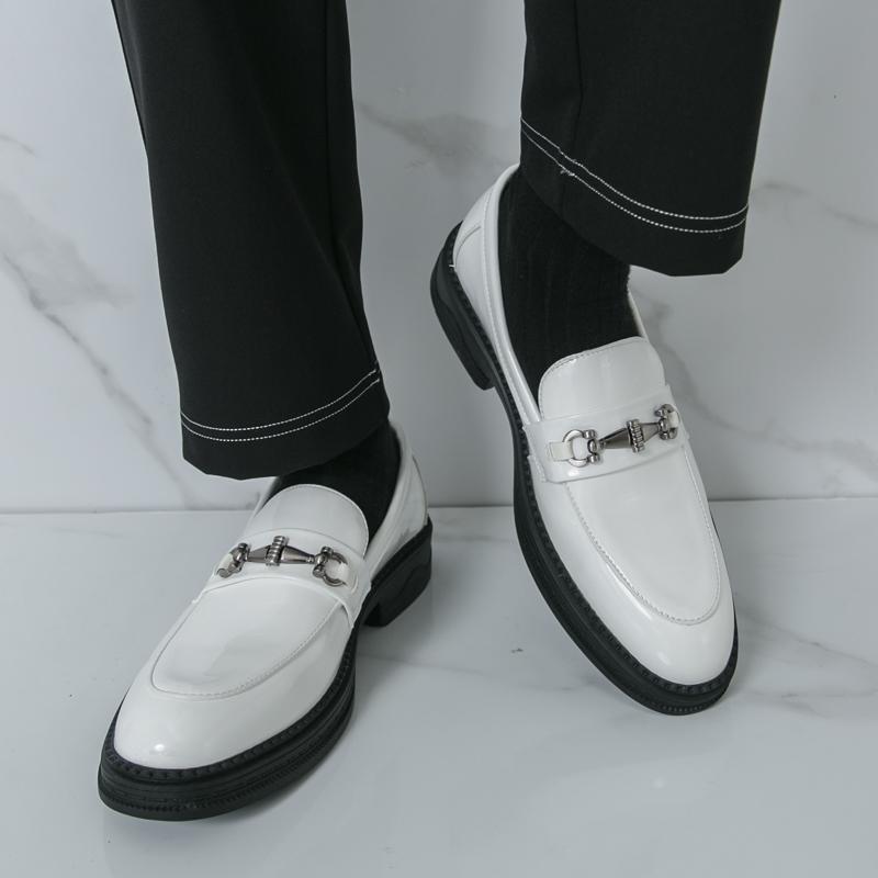 Men's leather shoes Classic designer style party and casual business 38-46 Trendy outdoor shoes Daily Hairstylist