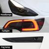 TPU Car Headlight Taillight Foglight Protective Film For Tesla Model Y 3 HD Anti-Scratch Lens Cover Durable Anti-Fingerprint