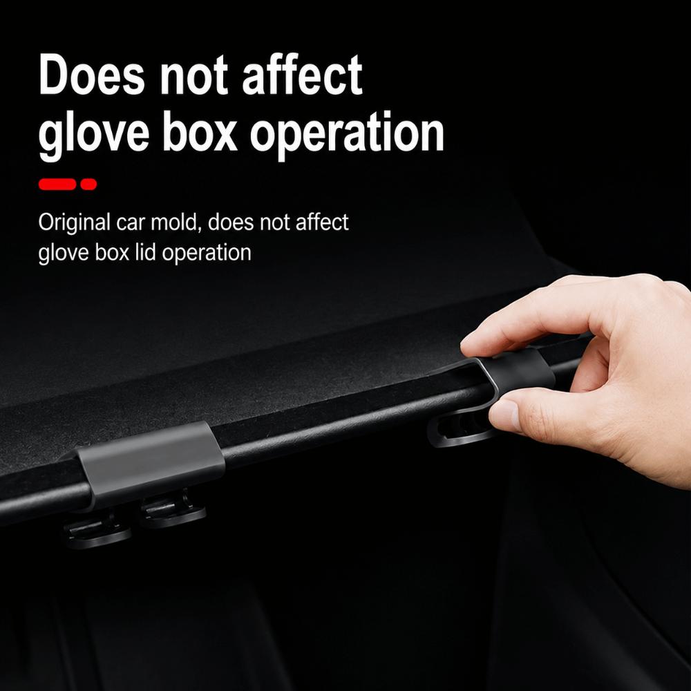 Easy Install Car Purse Holder Non-Slip Storage Rack Clip for Tesla Model 3 Model Y Car