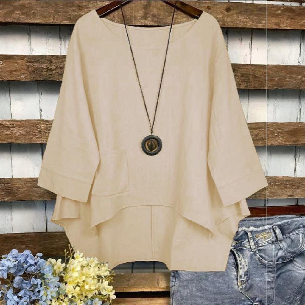 Women's Irregular Loose Fashion T-shirt Summer Top