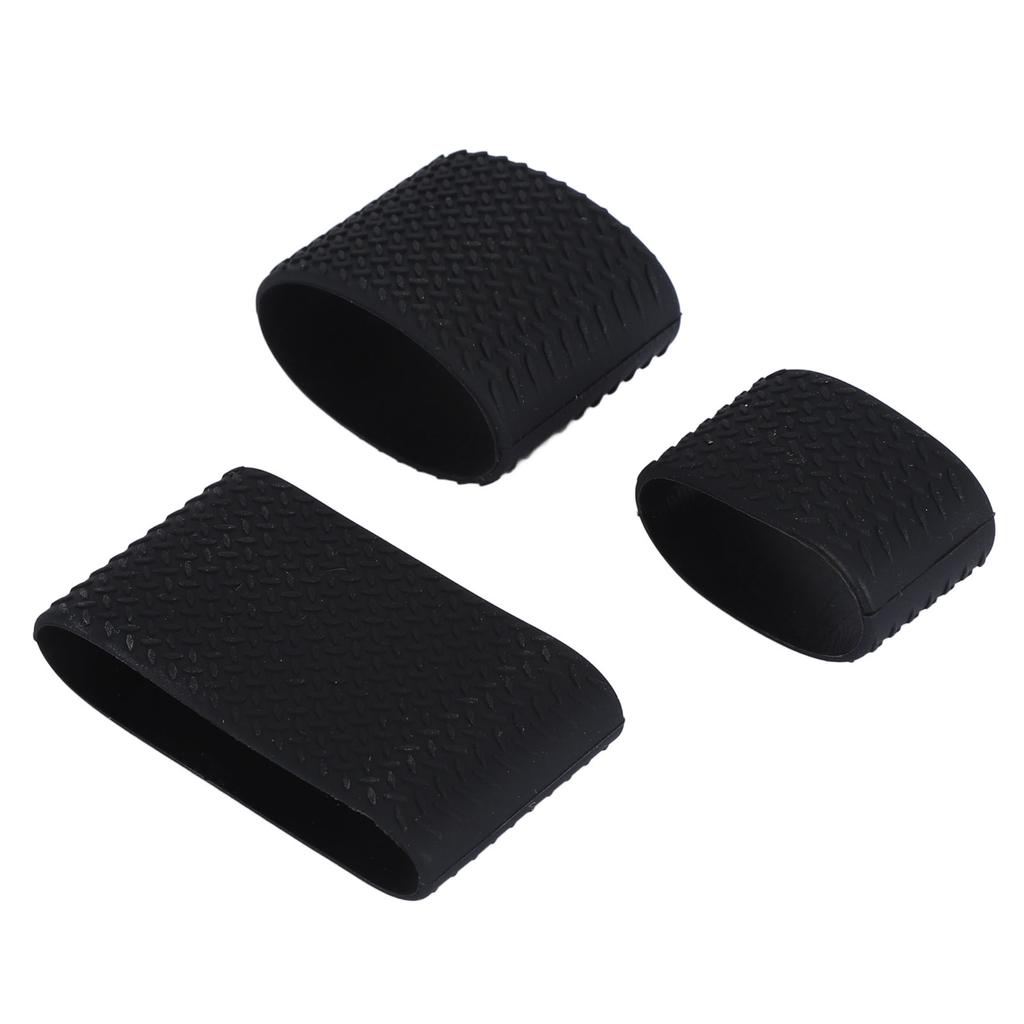 3PCS Clipper Grip Multifunctional Silicone Anti Slip Clipper Ring Sleeve Hairdressing Tool for Styling and Trimming