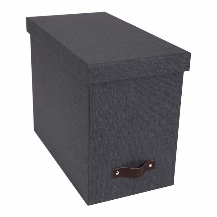 Housse de rangement - bigso ab - 9441c6843 - 8 dossiers suspendus - couvercle amovible - design scandinave
