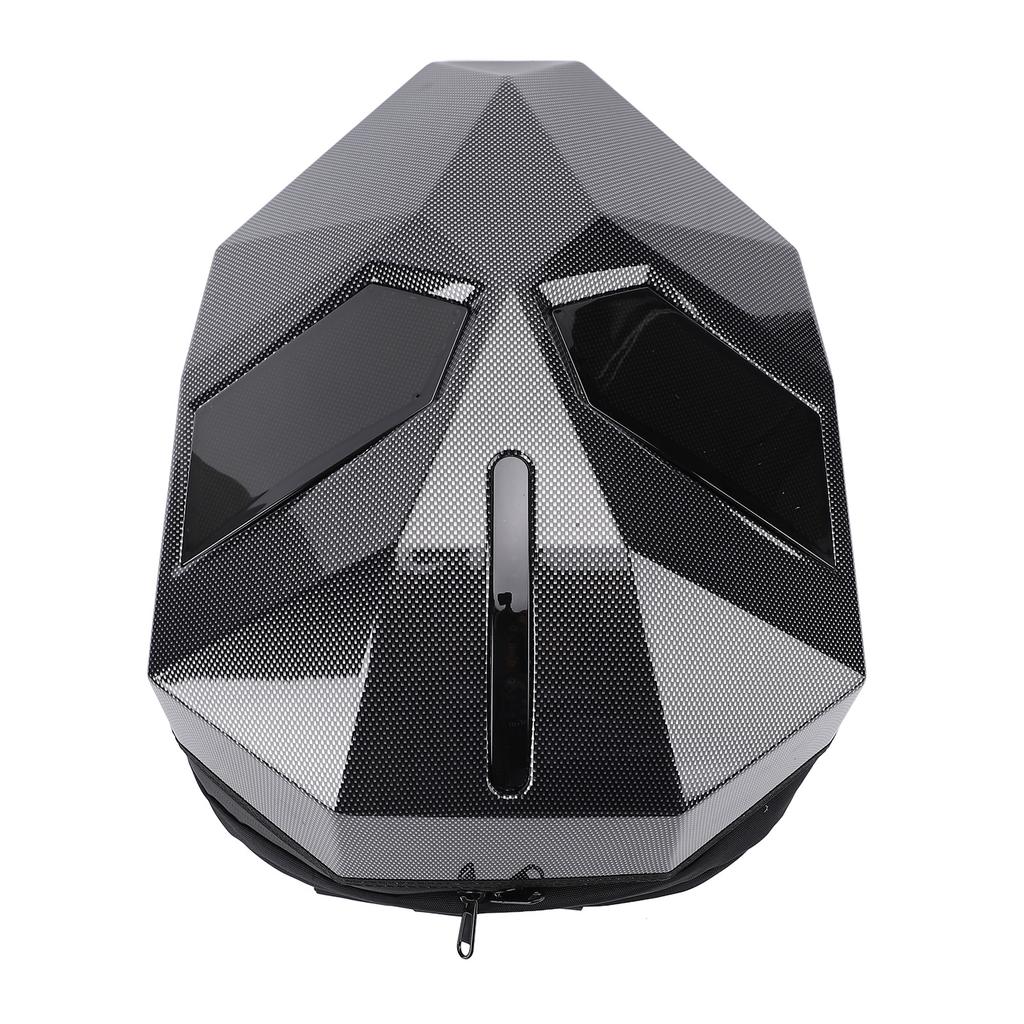 LED-Motorradrucksack 60 x 48 Pixel Programmierbar Regendicht LED Hartschale Fahrrucksack für Radfahren