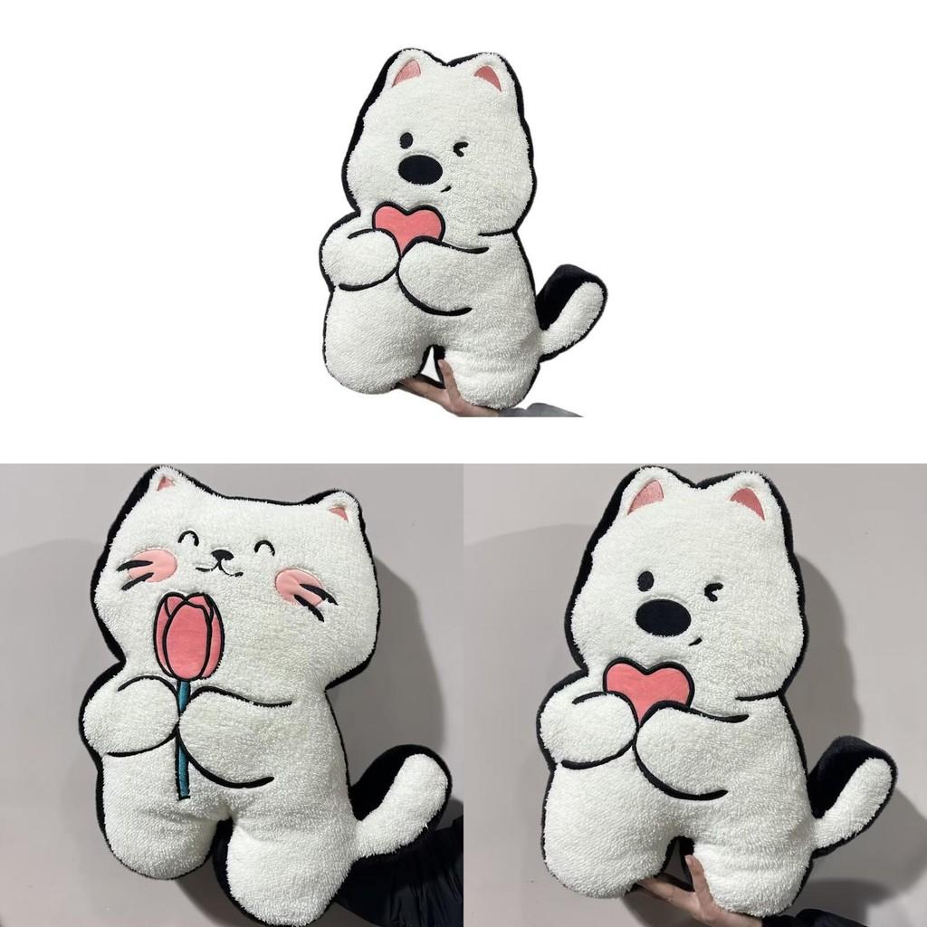 West Highland White Terrier Hund Katze Plüschtier Mit Weichem Kurzflor Für Kinder Und Geschenk