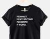 Feminist Slogan Tee, Ring Spun Cotton, Inclusive Fit (XS-6XL)