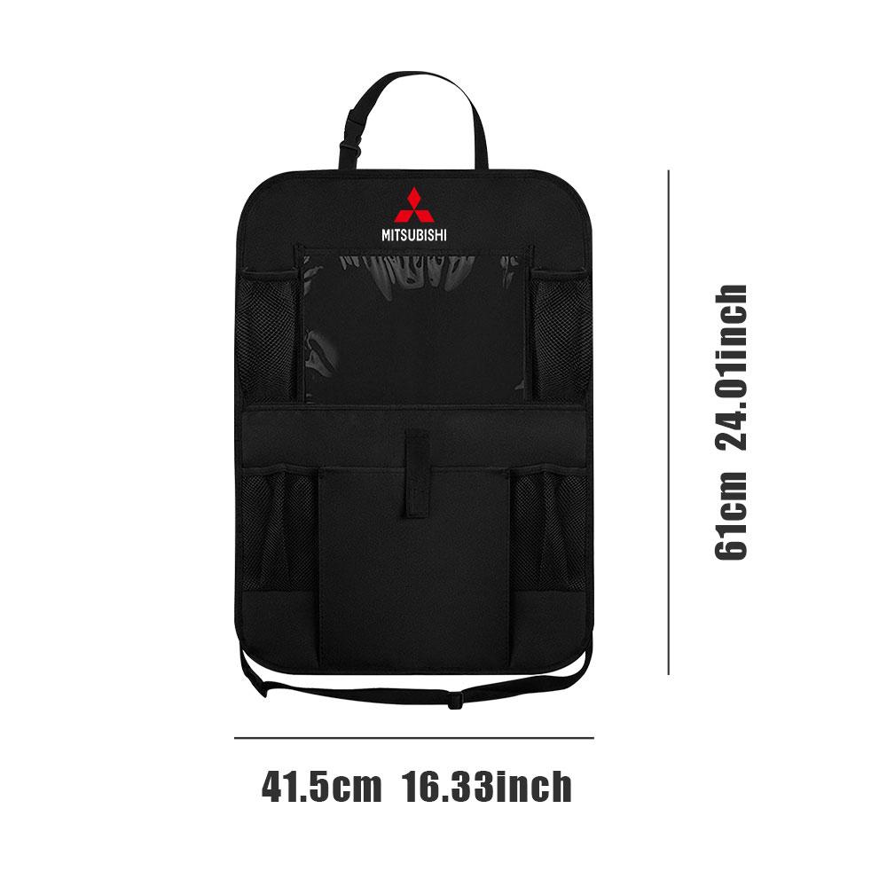 xksh2 Touch Screen Tablet Holder Auto Storage Pockets Cover Car Seat Back Car Accessories For Mitsubishi Asx Outlander 3 Xl l200 EX10