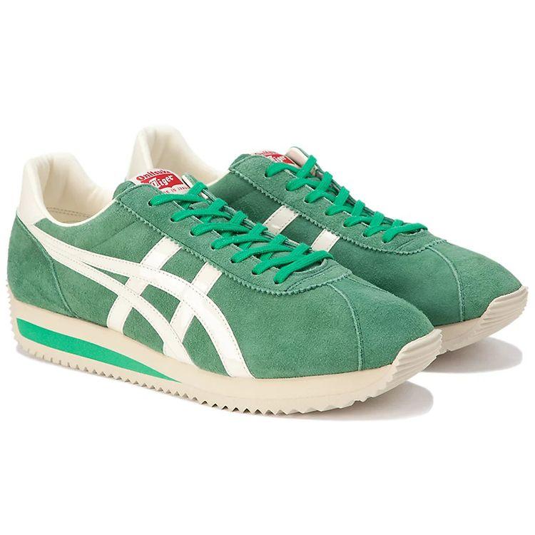 ONITSUKA TIGER Moal 77 Nm Comfortable Versatile Durable Low-Top Running Shoes Unisex Sneaker Green 1183B437-300