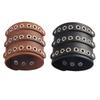 PU Leather Bracelet Vintage Wristband for Valentine'S Day Husband Brother