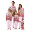 Christmas Prints Family Matching Long Sleeve Tops+Pants Set Family Matching Sets