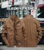 2022 Spring/Autumn Men's PU Leather Jacket - Youth Korean Style, Casual & Trendy
