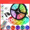 Wodoodporna taśma LED Rgb 5/10m 3528 Smd 300/600 LED Elastyczna z pilotem**