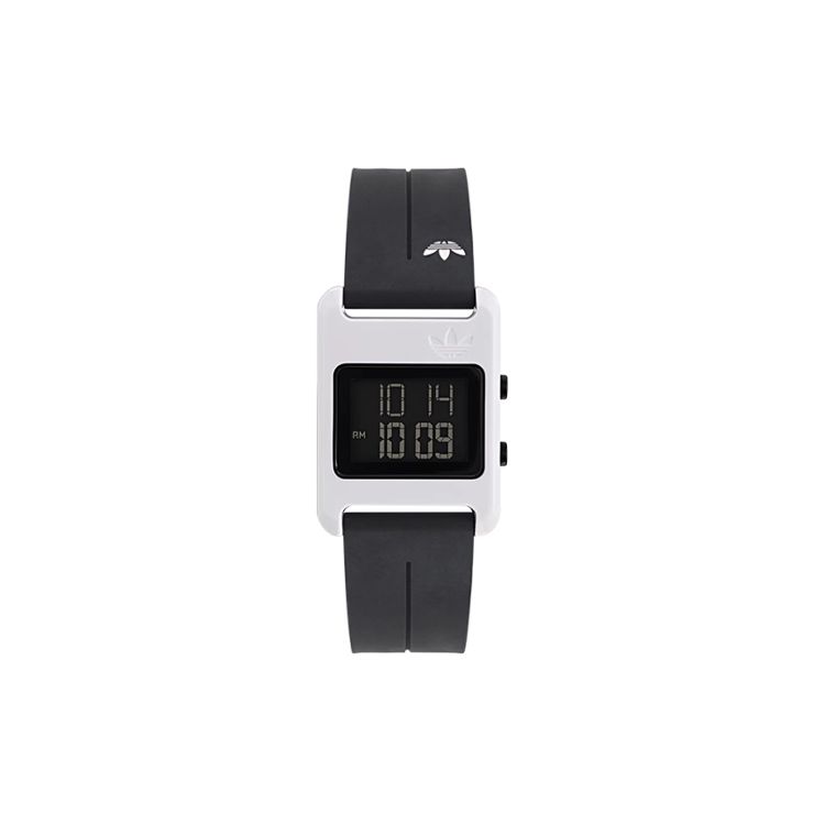 

Adidas Originals Quartz Watch Silicone Strap 31Mm Black Dial 30M Water Resistant Unisex watches AOST235672I Black Dial