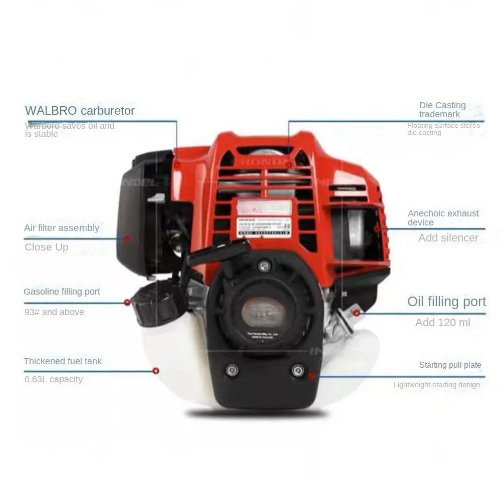 GX35GX50 Lawn Mower Four Stroke Small Multi Functional Gasoline Pioneering and Grassing Home Mower Engine