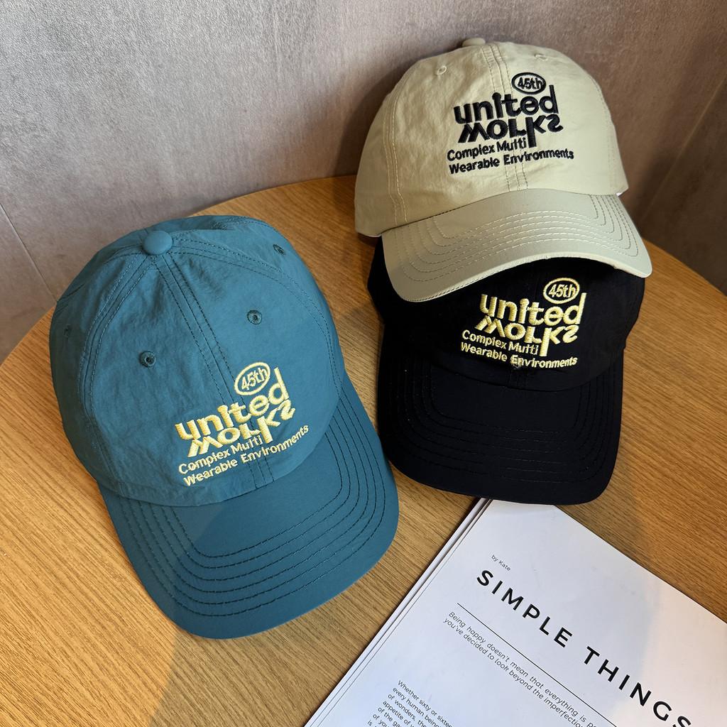 Embroidery United Letter Summer Sunshade Baseball Hats Adjustable Men Women