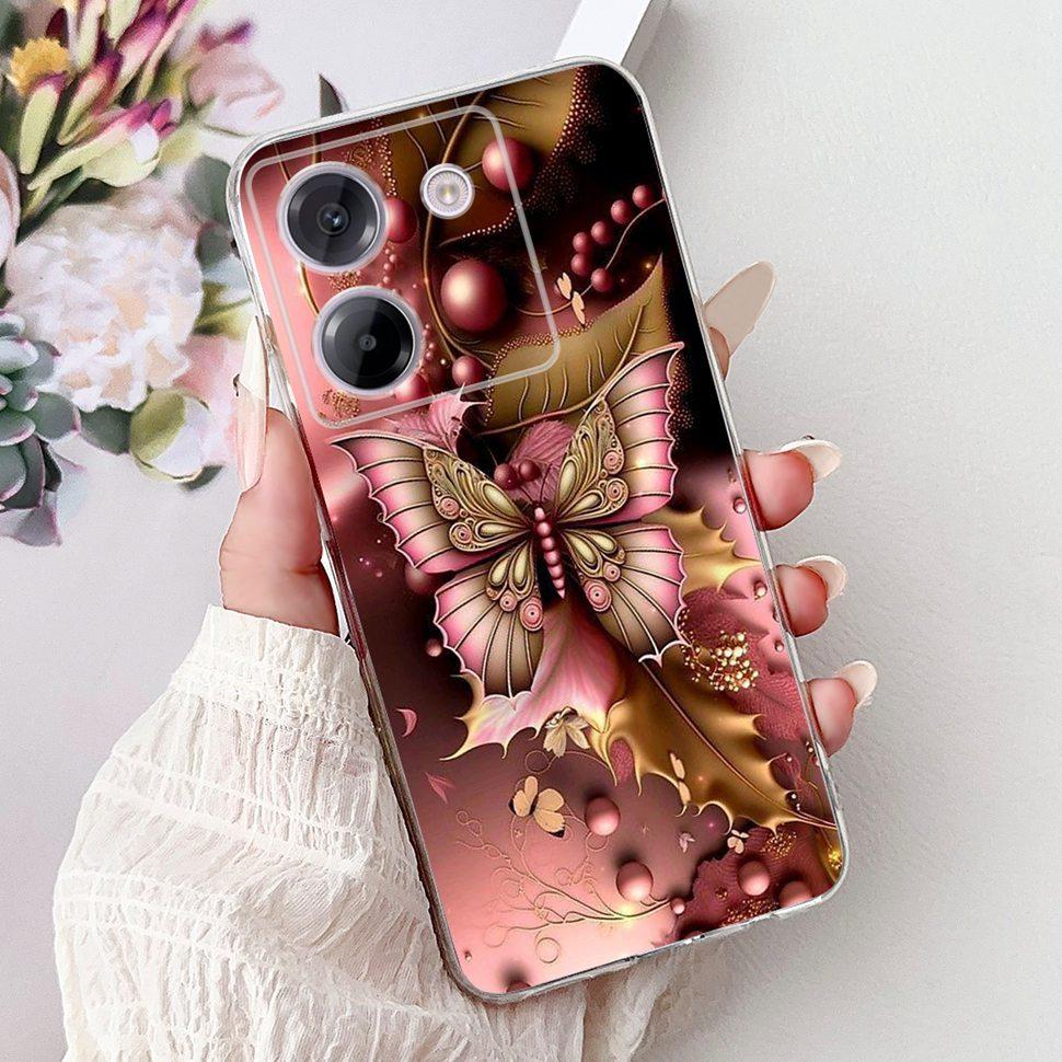 For Xiaomi Poco M7 Pro 5G Case New Dargon Art Painted Cover For Poco M7 PocoM7 Pro 5G Back Cover Soft TPU Fundas Coque