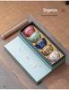 Kiln-Fired Ceramic Tea Cup Set: Five Elements Gift Box with Tea Bowls