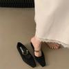 Fashion Hot Selling Women Single Shoes Metal Heels Shallow Mouth Branded Pumps Mary Jane Single Shoes Ladies Metalic Latest Zapatillas