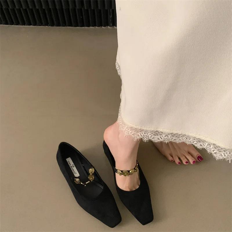 

Fashion Hot Selling Women Single Shoes Metal Heels Shallow Mouth Branded Pumps Mary Jane Single Shoes Ladies Metalic Latest Zapatillas 35