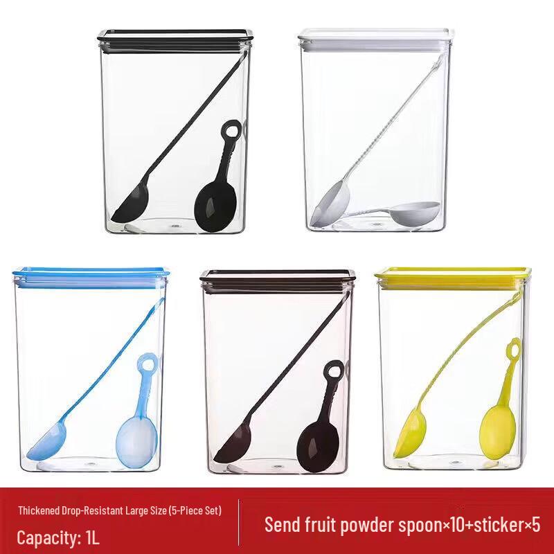 Jielianzi Large PC Plastic Sealed Food Container Set