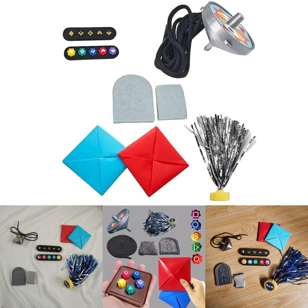 Gonggi Game Squid Korean Board Games Hand Eye Coordination Toy Party Prop Gift