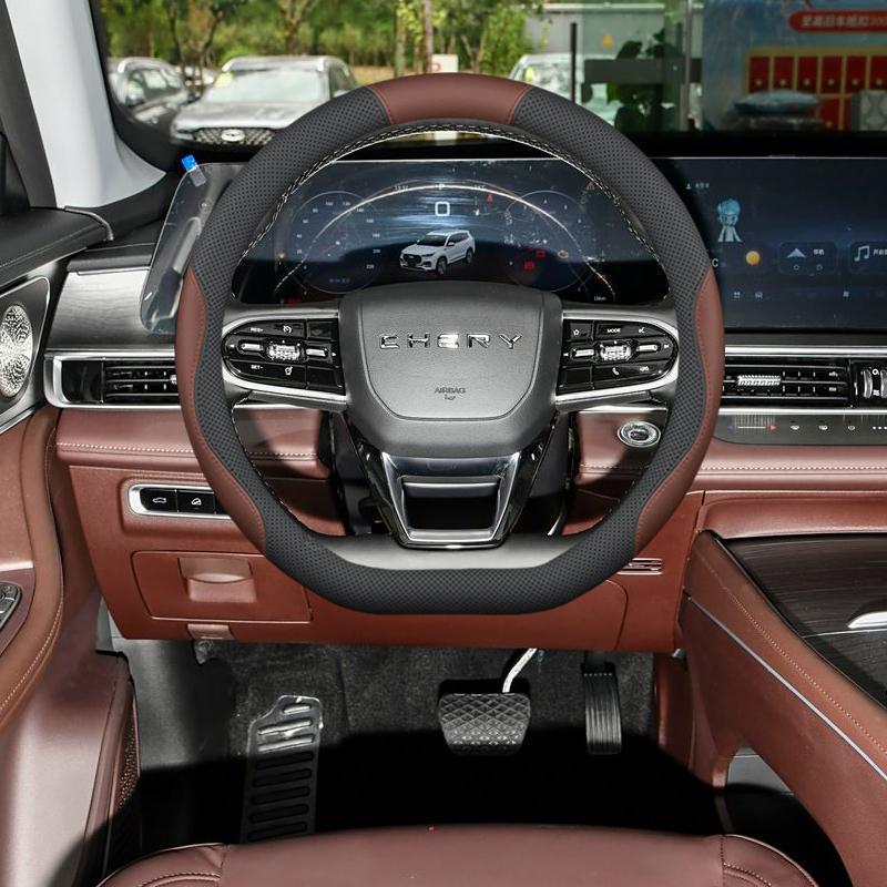 Steering Wheel Cover for Chery Tiggo 8 Plus, 7, 8L, 9, 3X5X, and Omoda 06