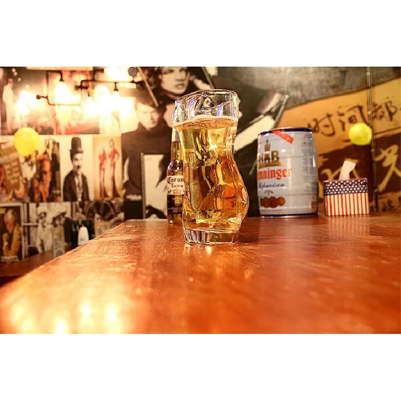 Sexy Nude Beer Steins Pilsner Glass Beer-mug Naked Men Girl Body Funny Naked Guy Wine Tumbler For Bar Cocktail Glasses Party Cup
