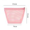 New Mesh Cosmetic Bag Portable Mini Mini Wallet Pouch Transparent Zipper Coin Purse Travel