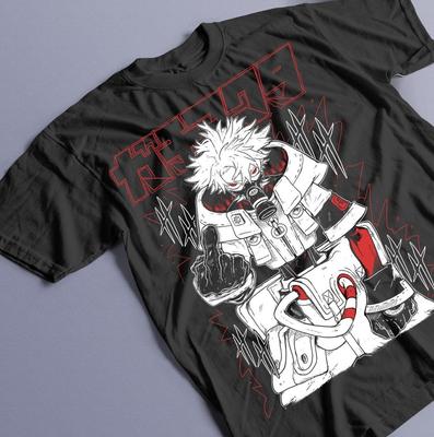 Gachiakuta Band T-Shirt - Japanischer Tankobon Horror Manga Anime Geschenk T-Shirt, Unisex