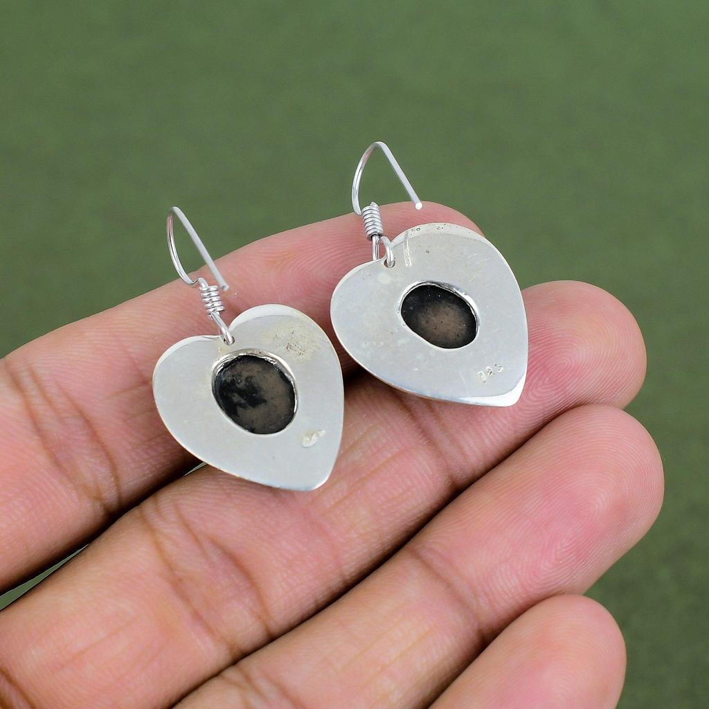 Abalone Shell Earring 925 Sterling Silver Earring Handmade Unique Style Jewelry Dainty Earrings Abalone Shell Gemstone Jewelry Gifts For Her