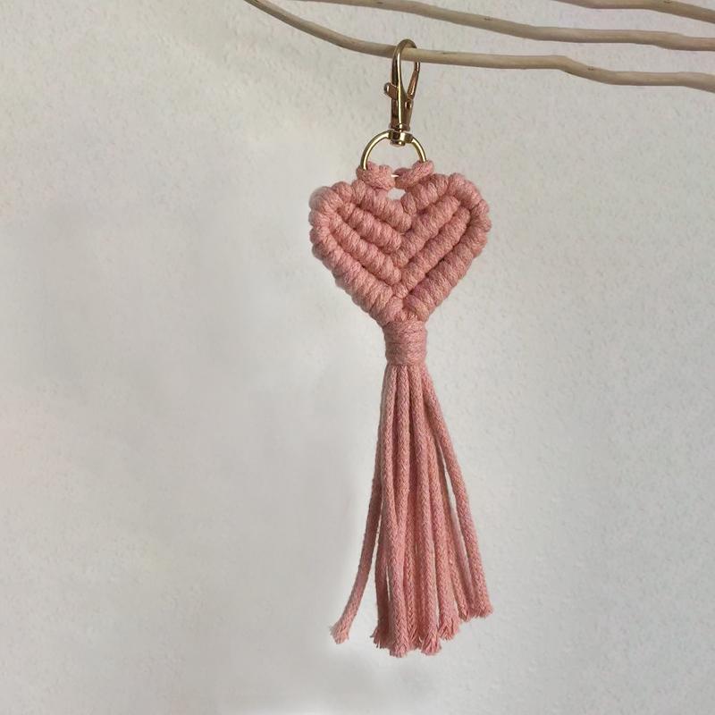 Creative Pendants Hanbok Accessories Key Accessories Handmade Weaving Keychain Small Gift