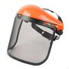 Safety Protective Helmet, Visor, Heavy Duty Metal Mesh for , Mower,
