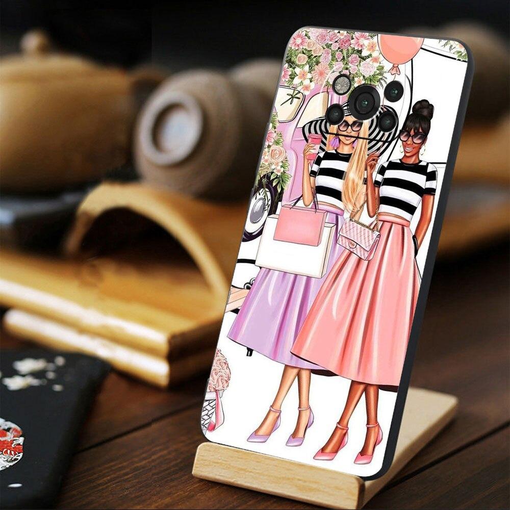 

Силиконовый чехол для телефона Xiaomi POCO X4 MI 11 lite 11T 10T F3 F4 GT M4 Pro 5G M3 9T X3 NFC, чехол для телефона для женщин и девочек, супер мама и ребенок MI Note 10