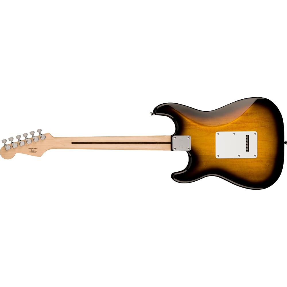 Squier by Fender Squier Electric Guitar Squier Sonic™ Stratocaster®, Maple Fingerboard, White Pic...