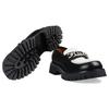 Loafer 'Interlocking G - Black Off White' 752093 DS8J0 1072
