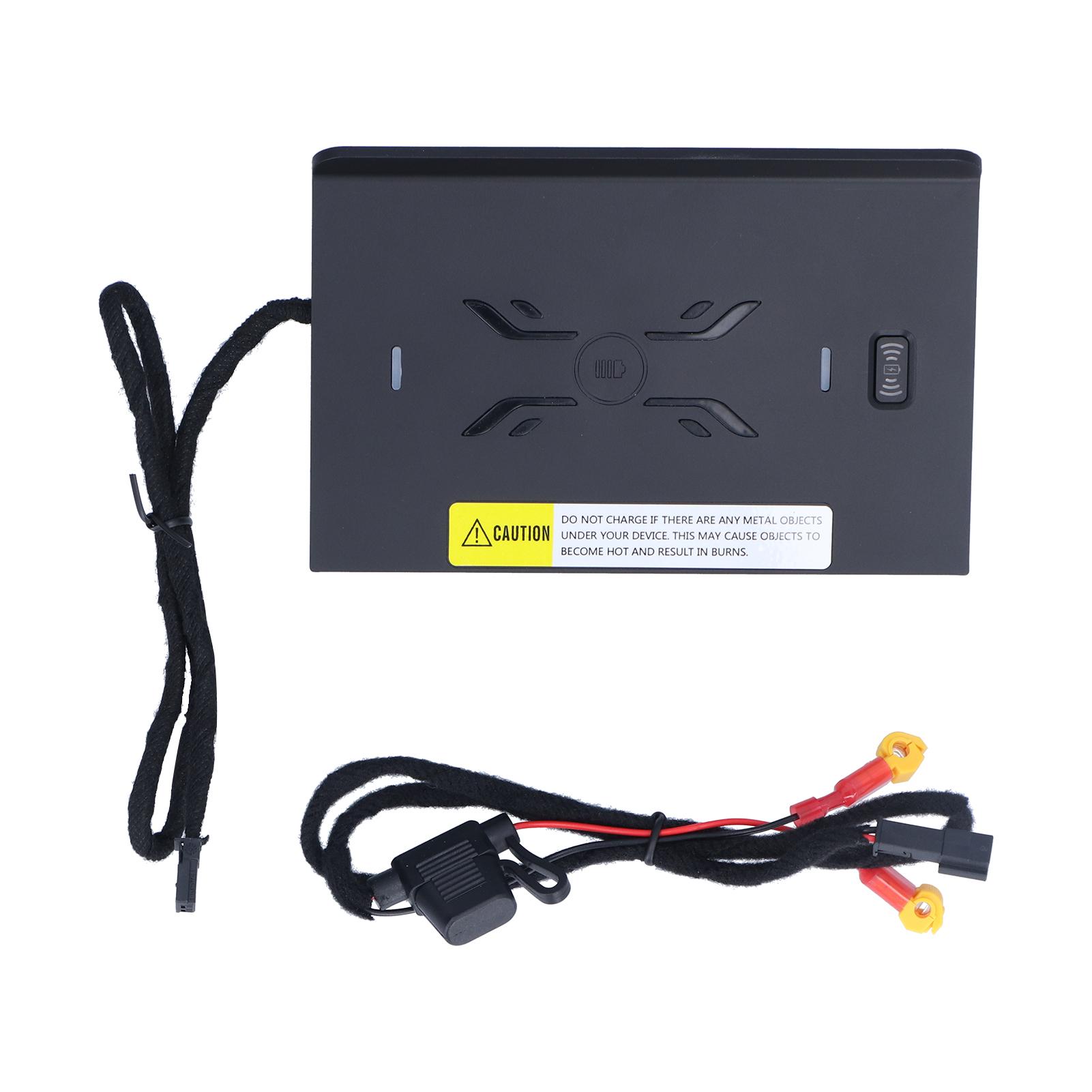 

15 Вт автомобильное беспроводное зарядное устройство QI быстрая зарядка держатель телефона для Mitsubishi Eclipse Cross 20142019