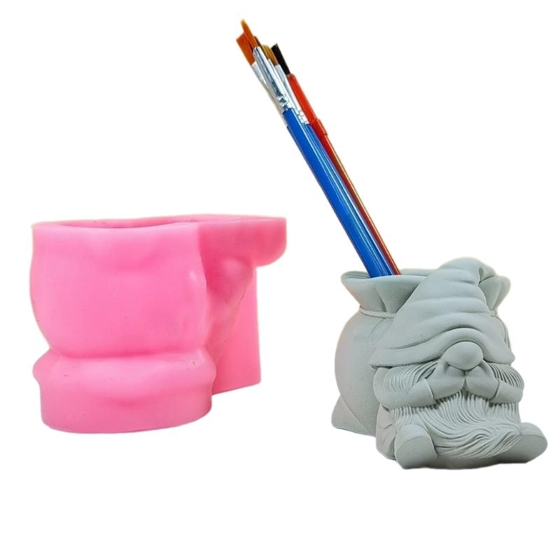 Vaze suculente unice Matrite pentru suport pentru pixuri Forme frumoase din silicon pentru ghiveci Forme flexibile pentru containere pentru proiecte de artizanat