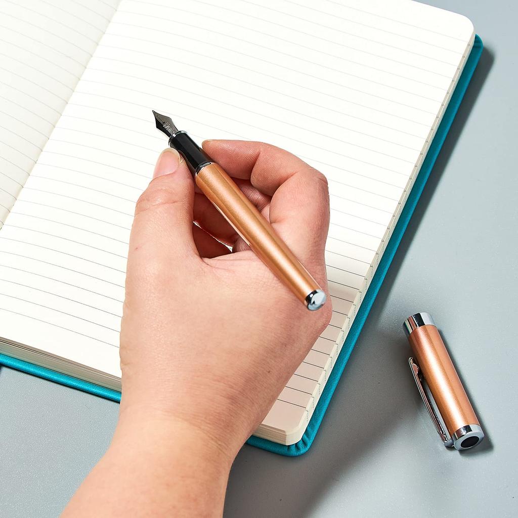 Helix Oxford Fountain Pen Rose Gold -