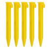 5PCS Lightweight Nylon Peg Ground Nails Screw Nail Stakes for   Soil Ice