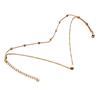 New Lady Necklace European And American Simple Temperament Fashion Double-layer Necklace Multi-layer Love Pendant Necklace