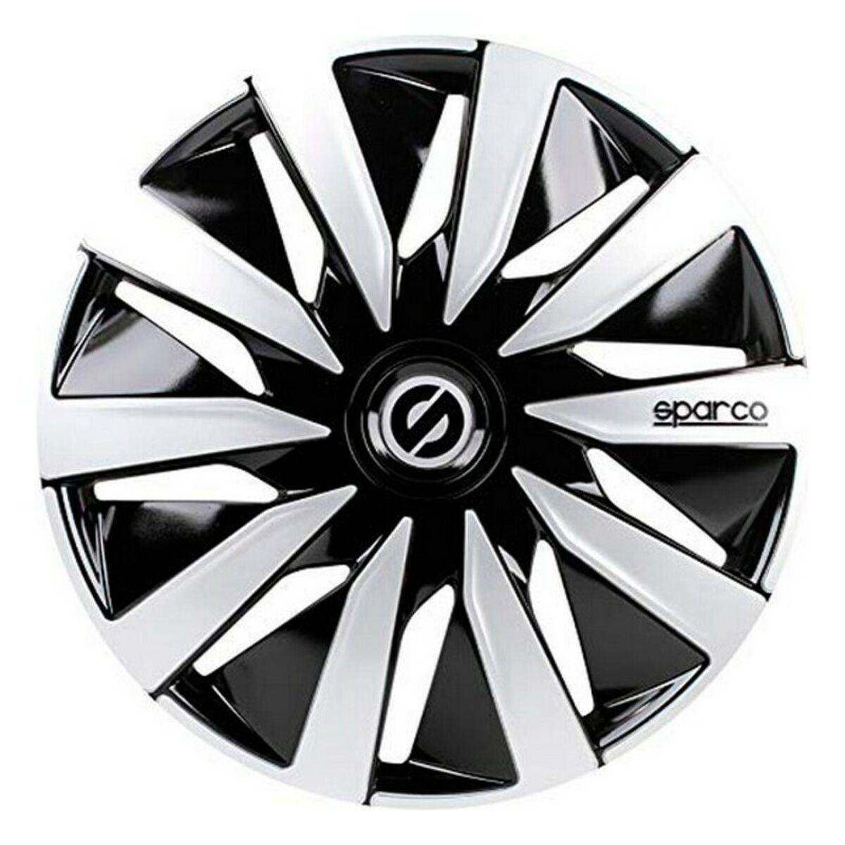 

Колпак Sparco Lazio черный серебристый 15 дюймов (4 единицы)