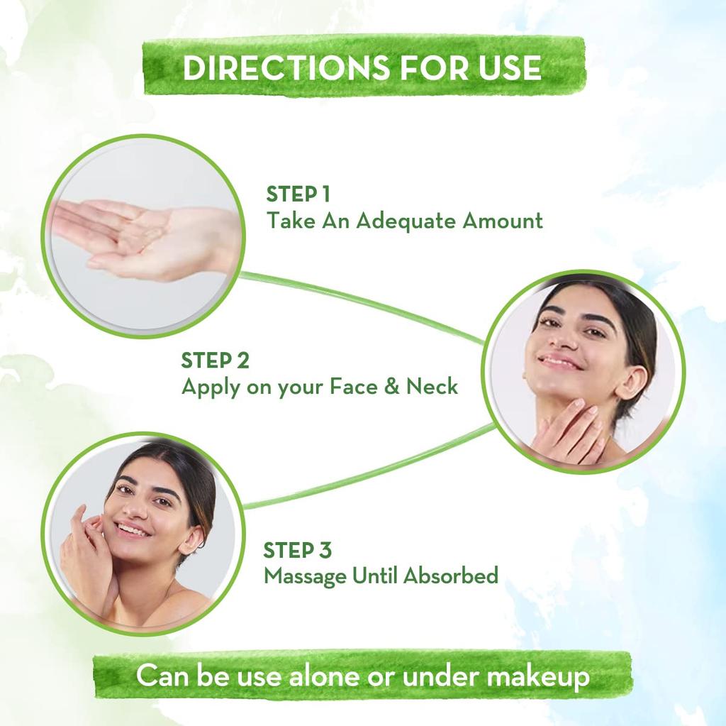 Mamaearth Rice Gel Face Moisturizer For Glass Skin With Niacinamide 100ml | Lightweight Hydration For Smooth Even-Toned Glowing Skin