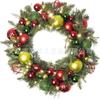 Christmas Wreath Door Hanging Decor Home Mall Window Party Festive Simulation Ornament